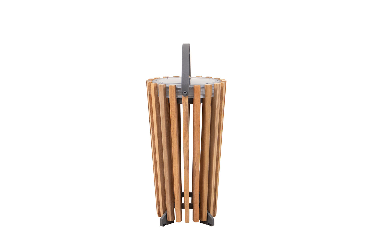 i-konic teak pendant/lantern lamp, medium 40 cm (16")